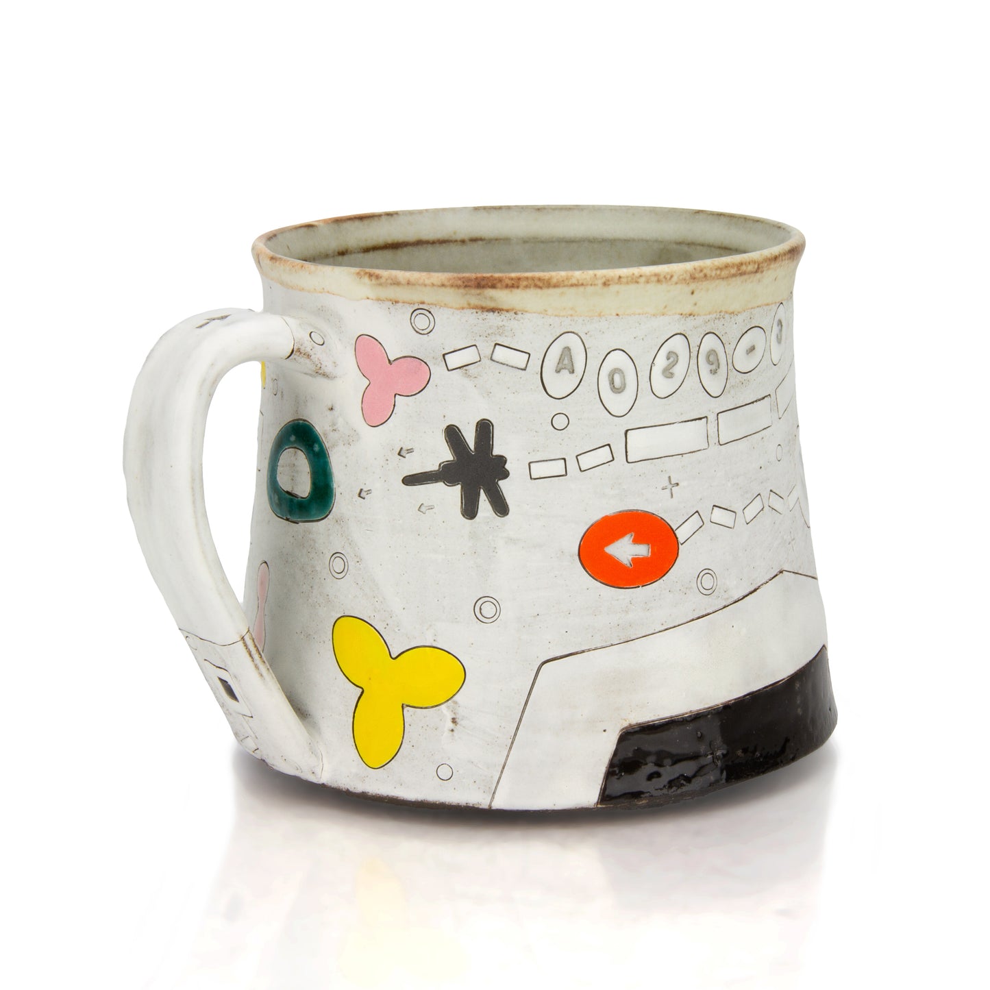 Masa Sasaki 02 - Tin White Alien Mug