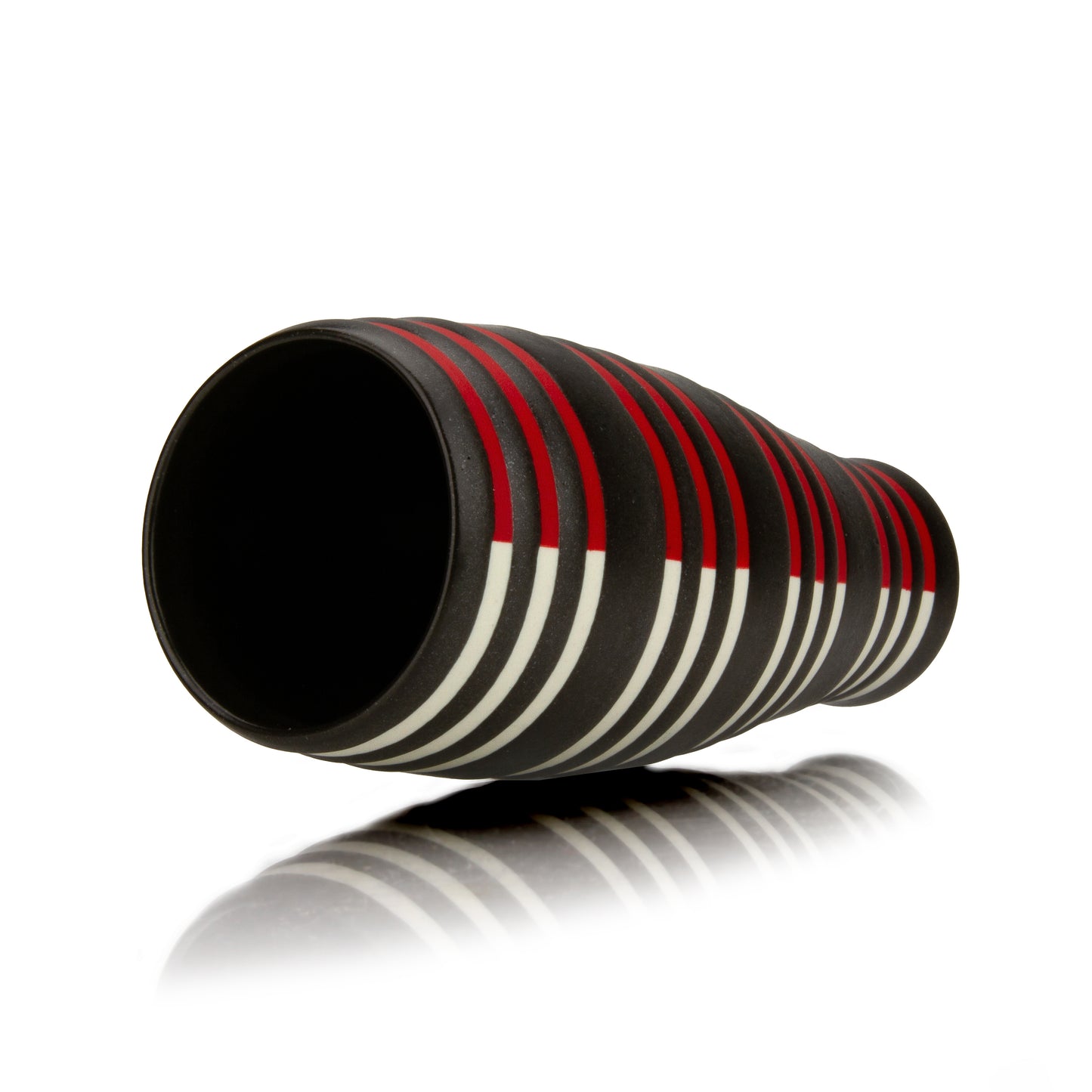 Brooks Oliver 04 - Black, Red and White All Over Tumbler