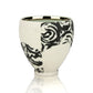 Dallas Wooten 04 - Checkered Black/White Etched Yunomi