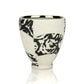 Dallas Wooten 05 - Checkered Black/White Etched Yunomi